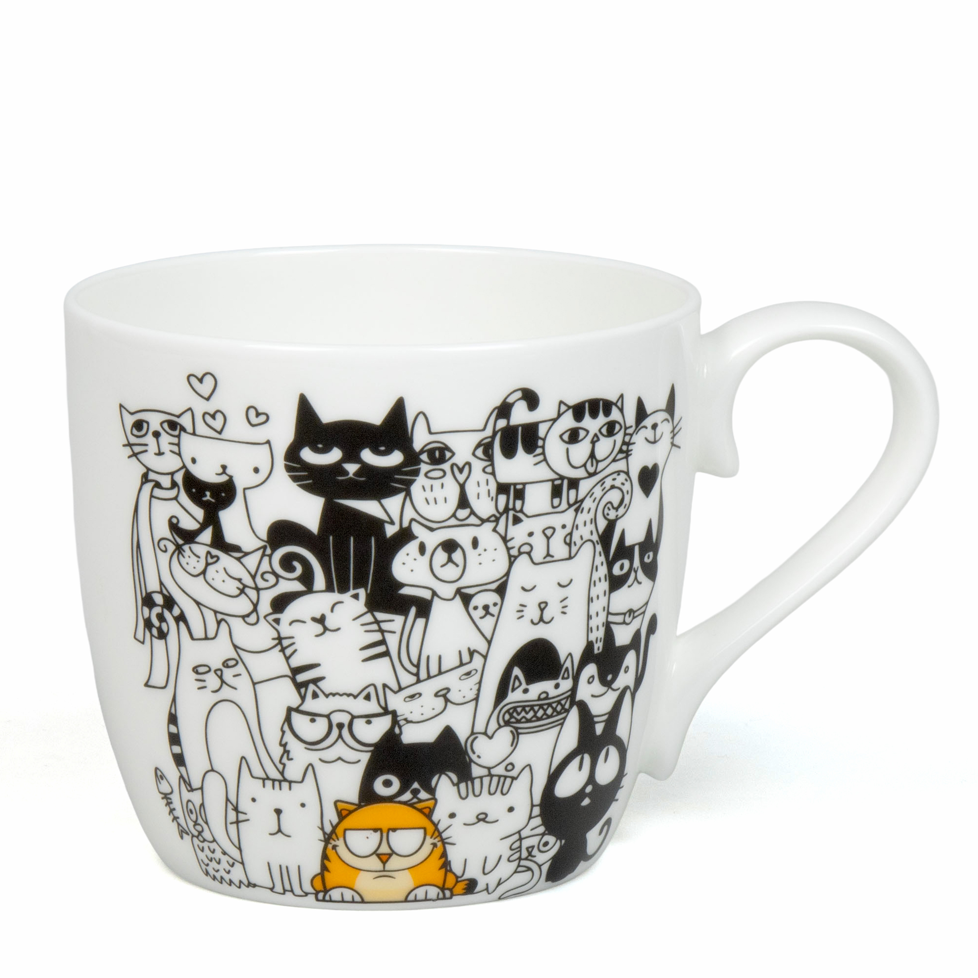 Tasse aus New Bone China spülmaschinengeeignet Made in Germany 425 ml