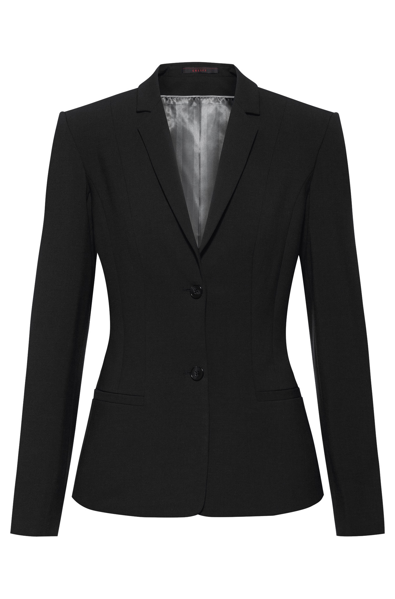 Greiff Damen Blazer Premium Schurwolle/Polyester/Elasthan 200 g/m²