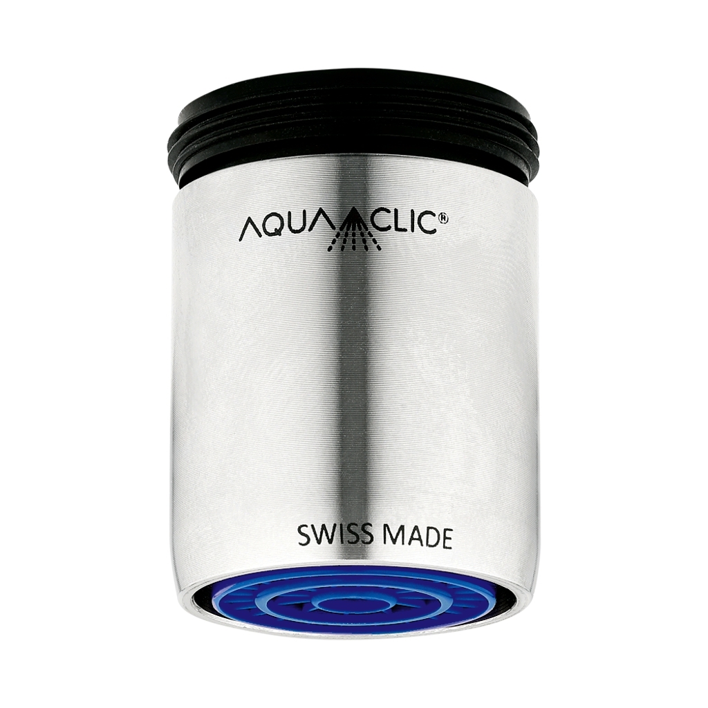 AquaClic Inox aerator stainless steel Ø 2.5 cm Swiss Made