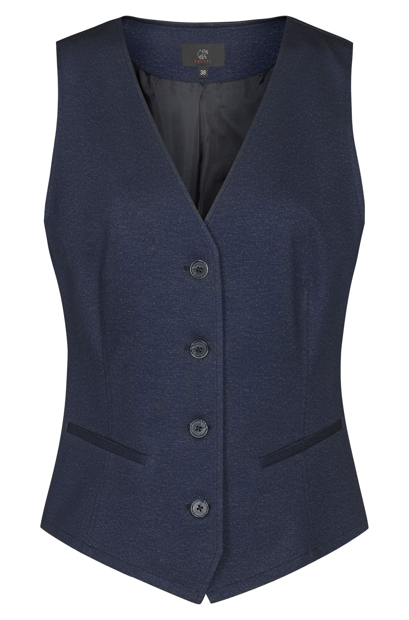 Greiff Gilet femme en jersey Casual polyester/viscose/élasthanne 270 g/m