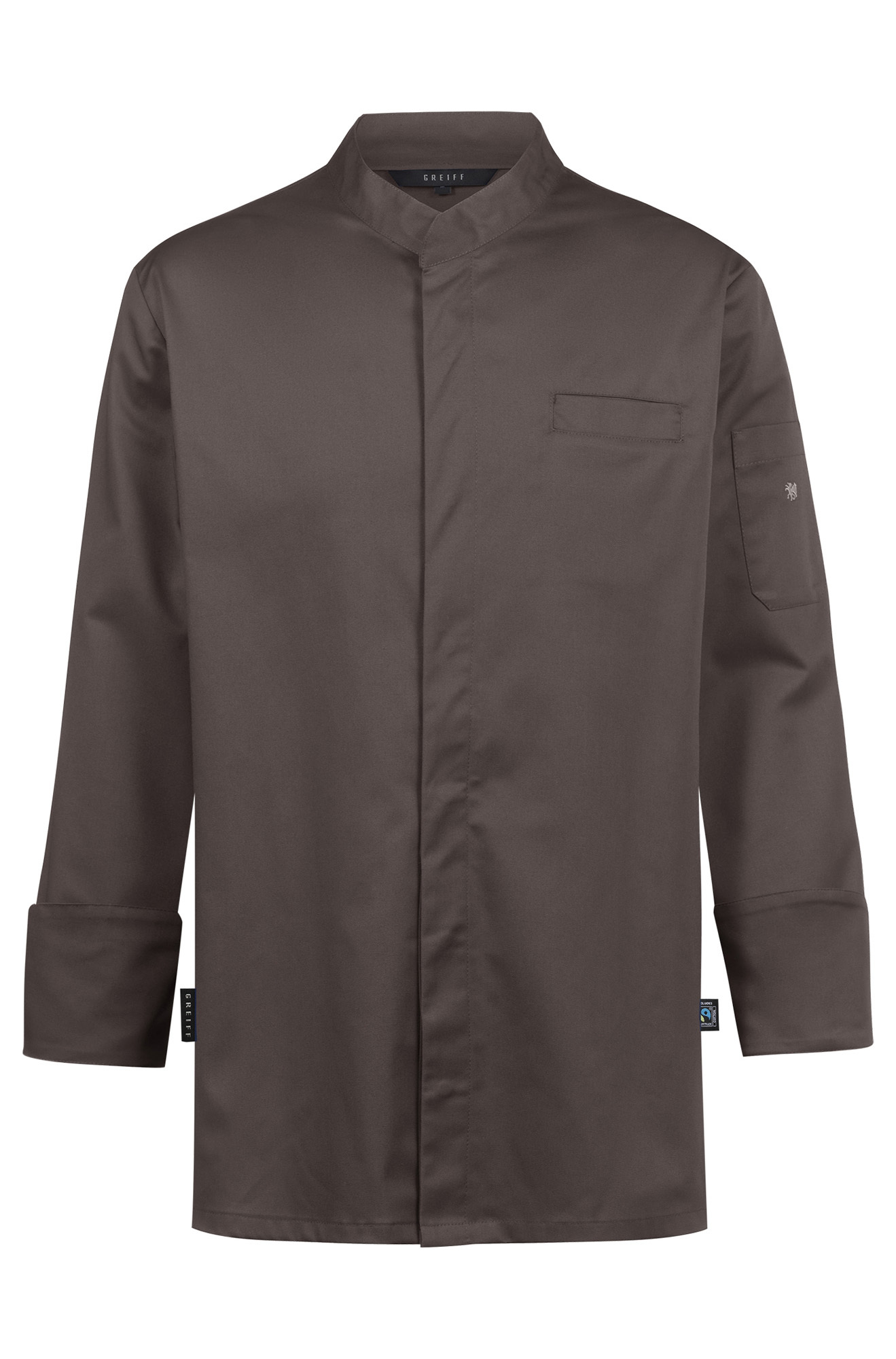 Greiff Herren Kochjacke Polyester/Baumwolle/Elastolefin 200 g/m²