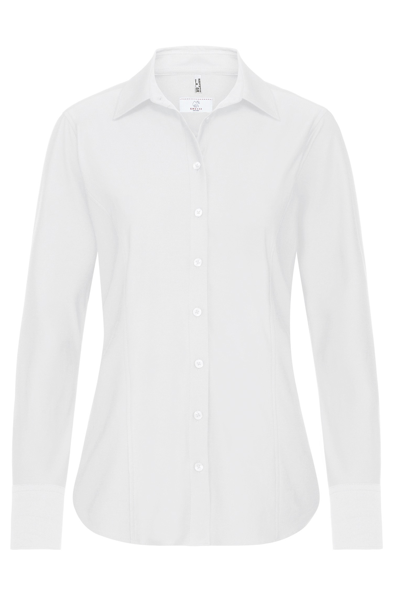 Greiff Damen Jerseybluse Casual Baumwolle/Polyester 170 g/m²