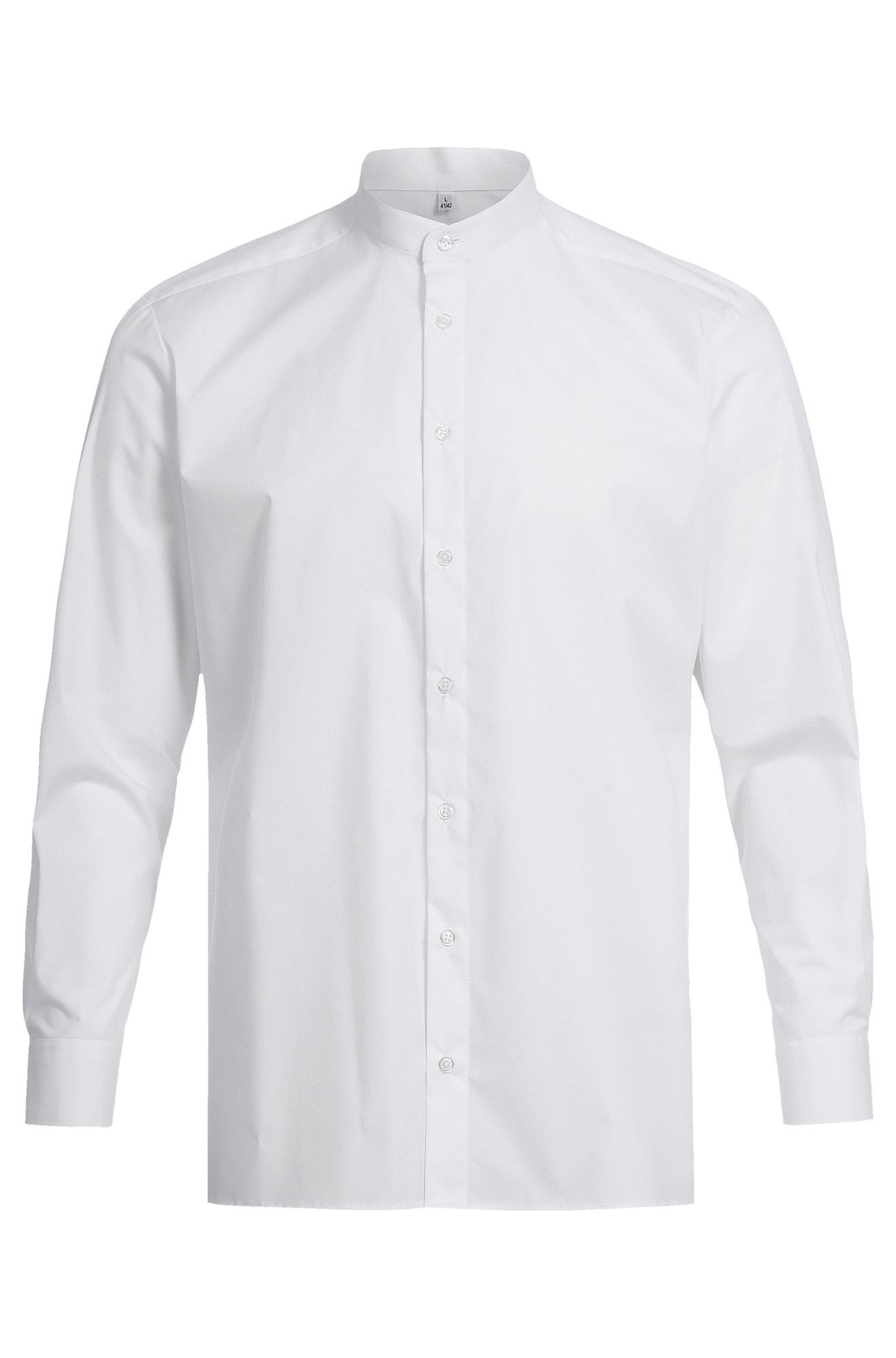 Greiff Herren Stehkragenhemd Baumwolle/Polyester/Elasthan 130 g/m²