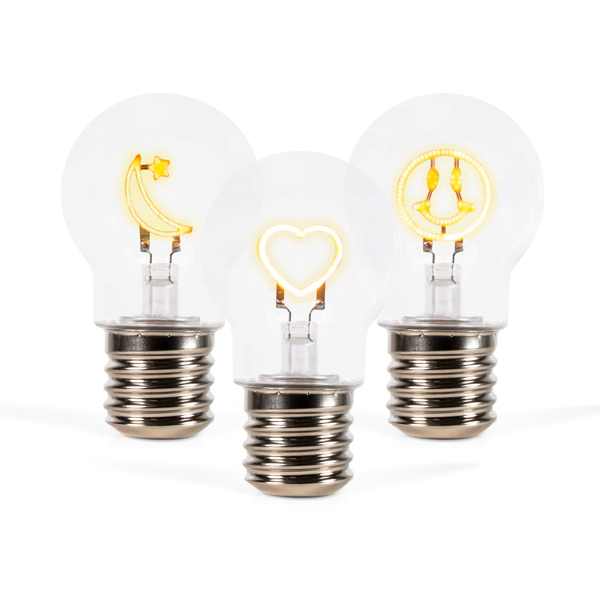 LED-Glühbirnenlampe akkubetrieben USB-C 300 mAh customized