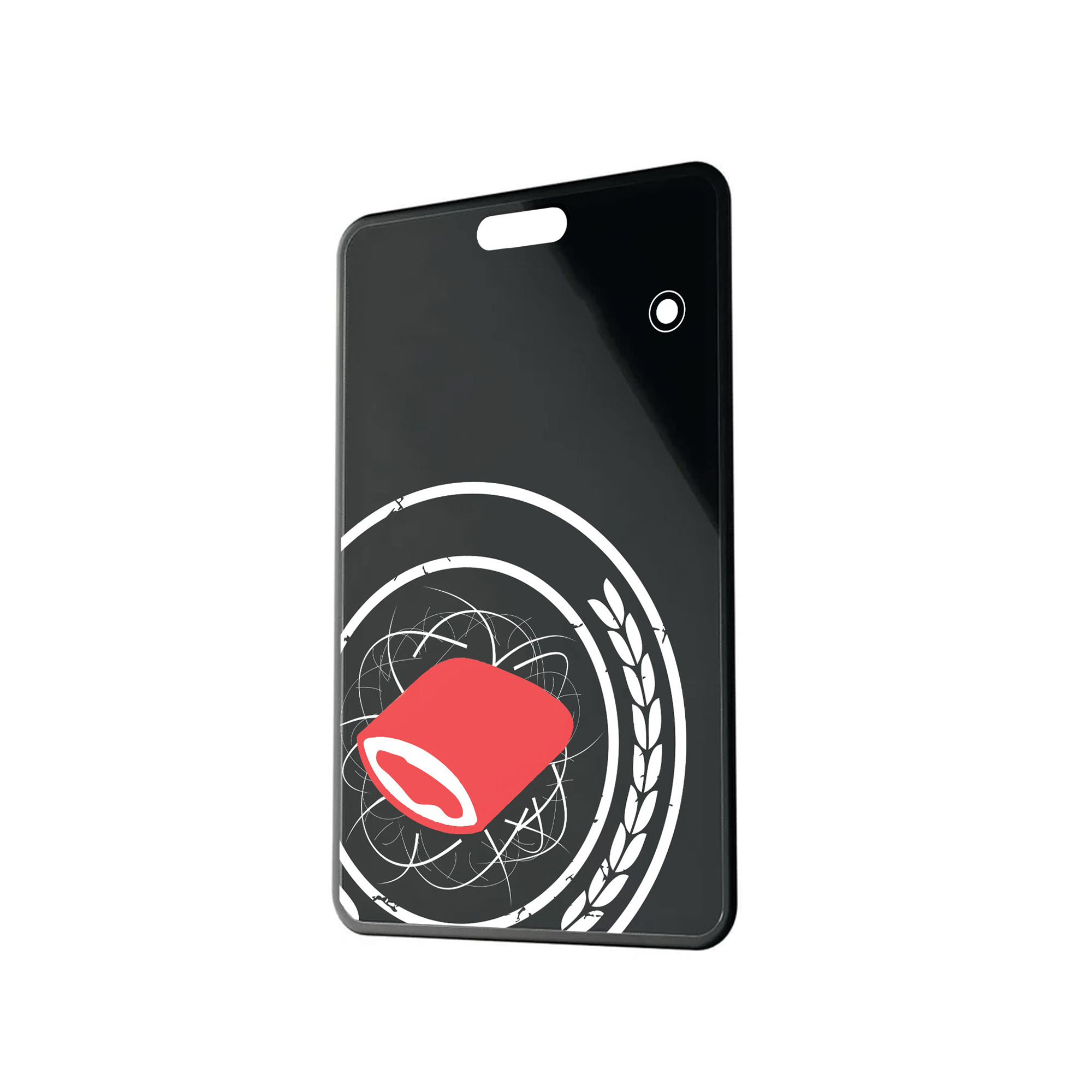 DualTag Wireless Finder Karte ultraleicht aus Kunststoff mit Halterung