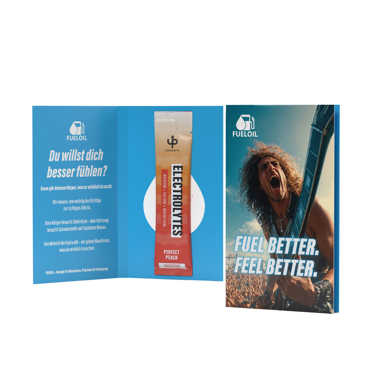 Upsters Electrolytes Stick ohne Zucker in Werbeklappkarte 6,5 g