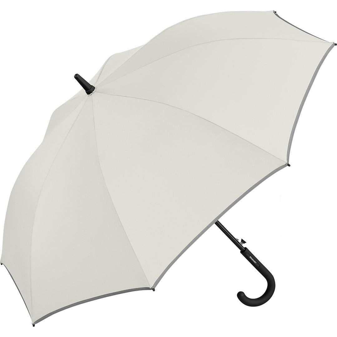 Stockschirm extra windproof automatisch mit reflektierenden Details Ø 115 cm