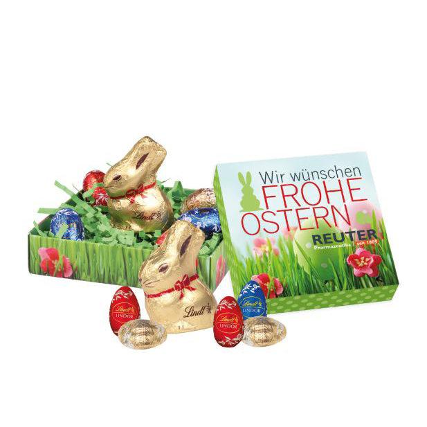 Lindt Osternest mit Schoko-Osterhasen & -Ostereier 35 g