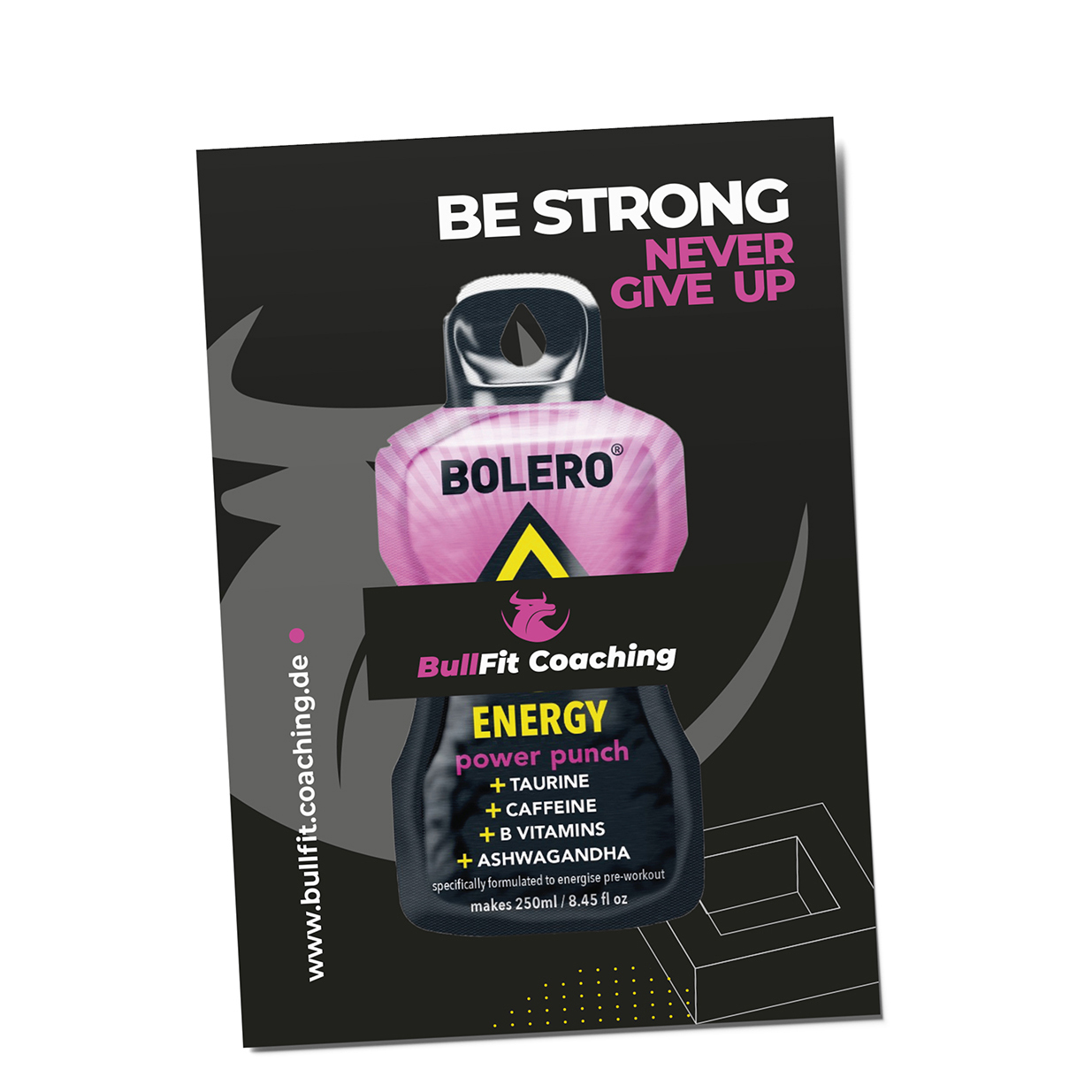 BOLERO Energy Getränkepulver sugarfree vegan glutenfrei 7 g