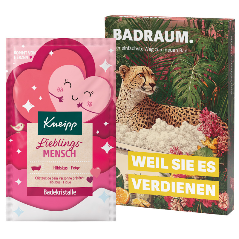 Kneipp Badekristalle diverse Sorten in personalisierbarer Verpackung