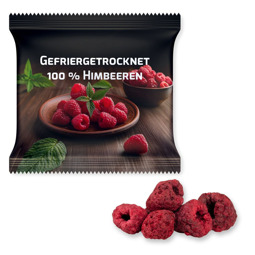 Bio gefriergetrocknete Himbeeren 3 Monate haltbar 15 g