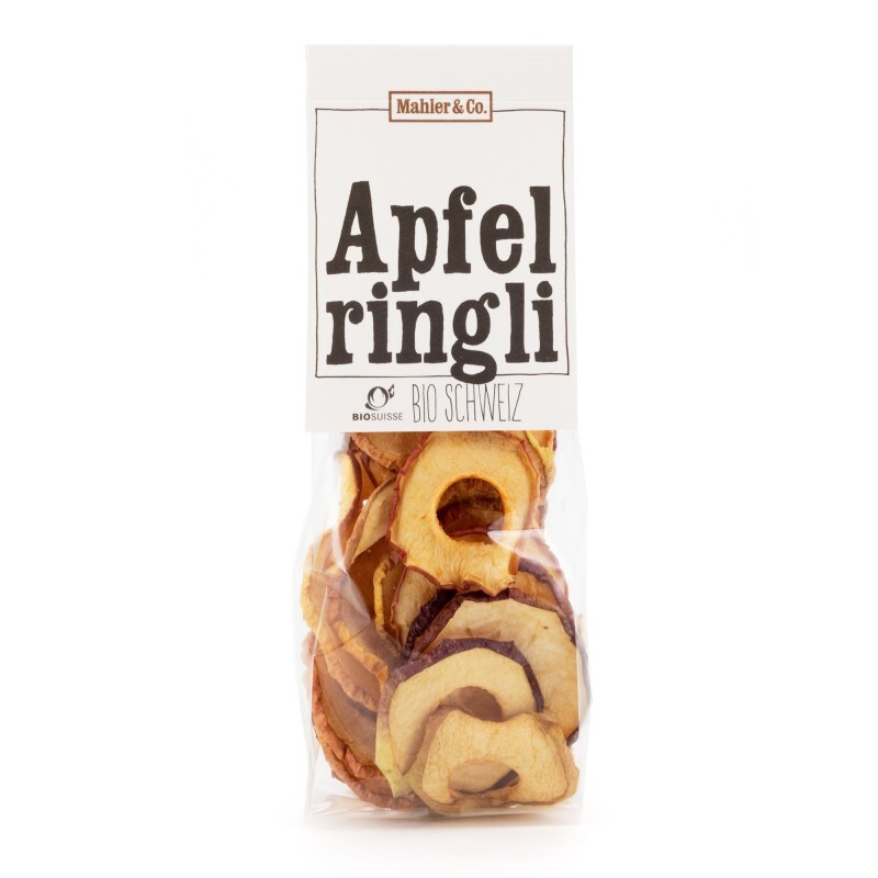 Mahler&Co. Bio Schweizer Apfelringli getrocknet 60 g