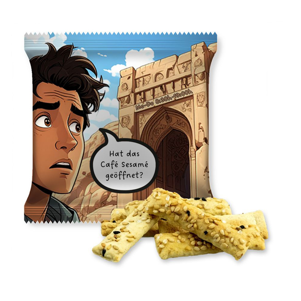 Bio Sesam Stangen in Maxi Tüte 30 g Made in Germany