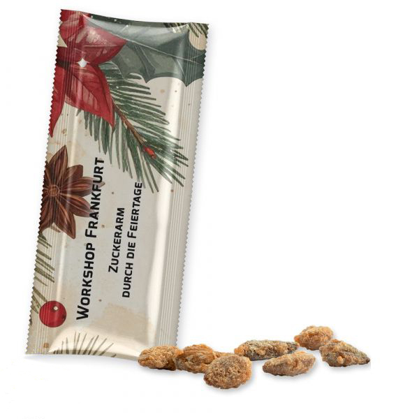 Feuergebrannte Mandeln ohne Zuckerzusatz 4 Monate haltbar 25 g