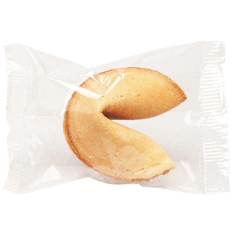 Glückskeks mit individueller Werbebotschaft Made in EU