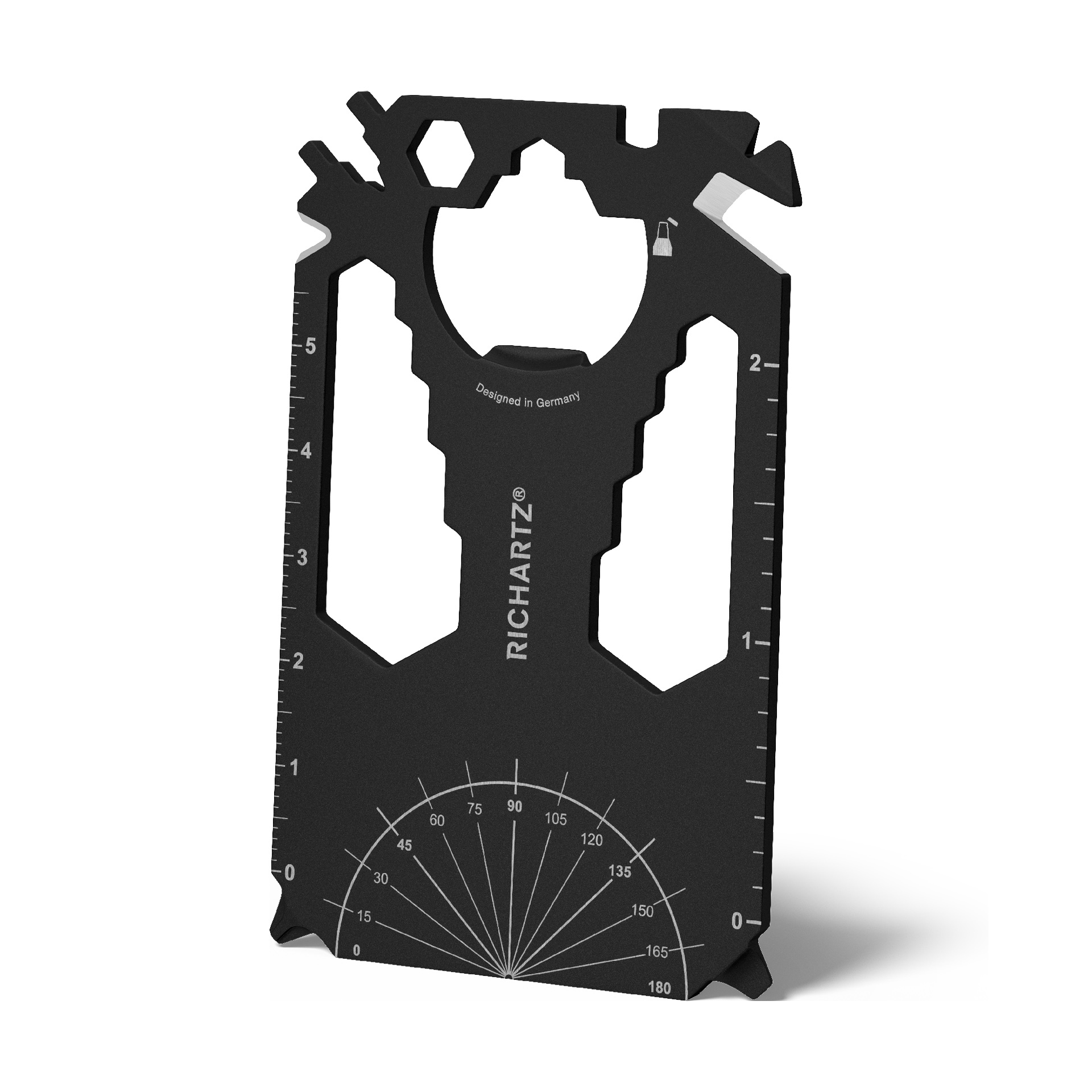 Richartz Pocket Card 28+ im Kreditkarten-Format diverse Funktionen