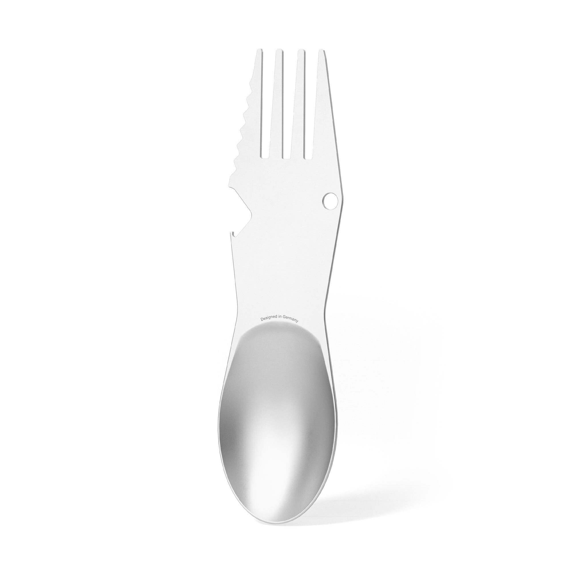 Richartz Snacktool mit Gabel, Löffel & Messer aus Edelstahl