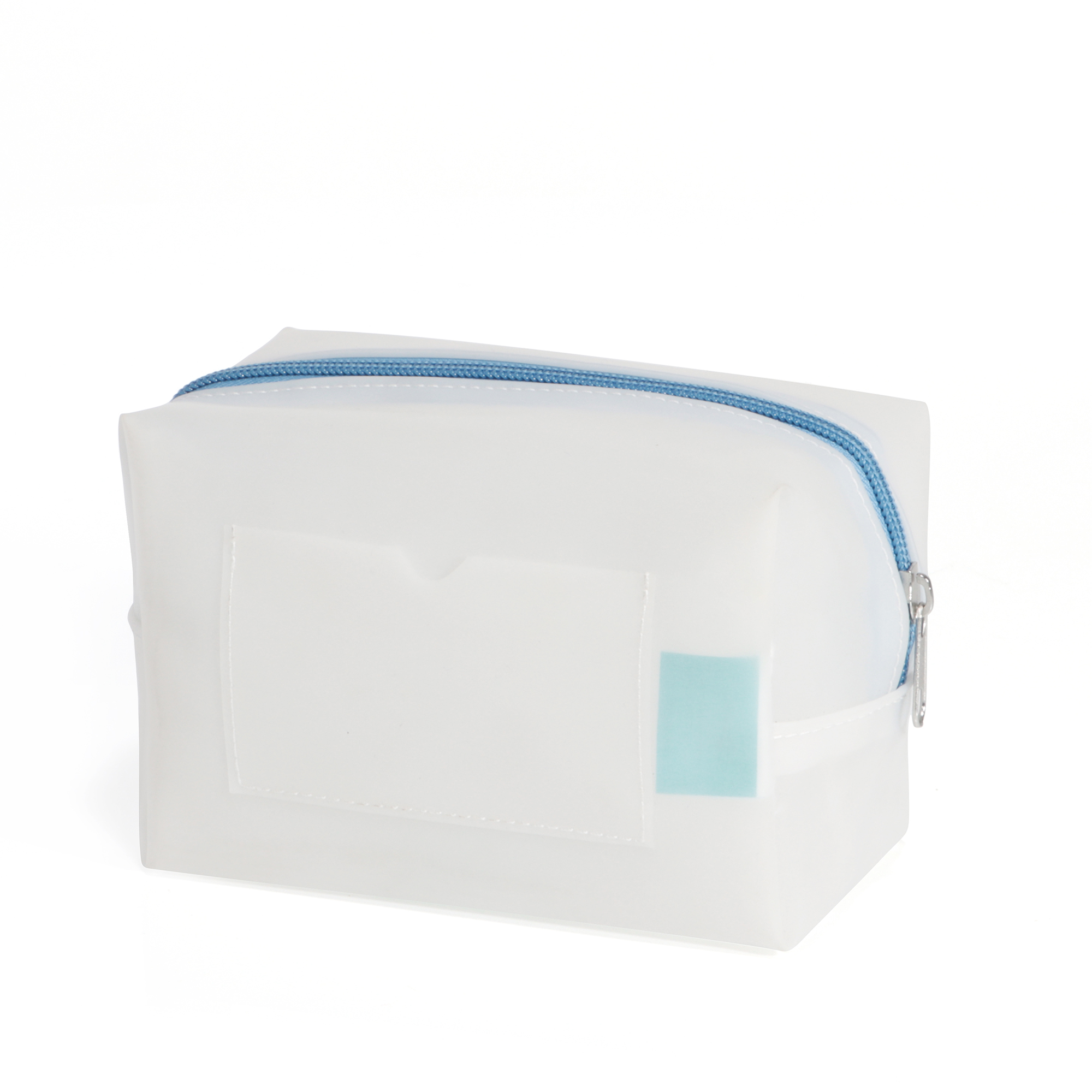 Cosmetic bag Custom Made PVC 14 x 10 cm with zipper