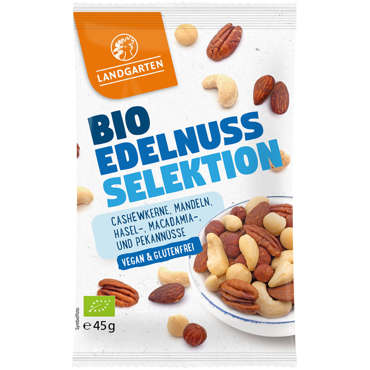 Bio Nuss-Mix fettfreie Röstung 5 Grössen Made in Europe