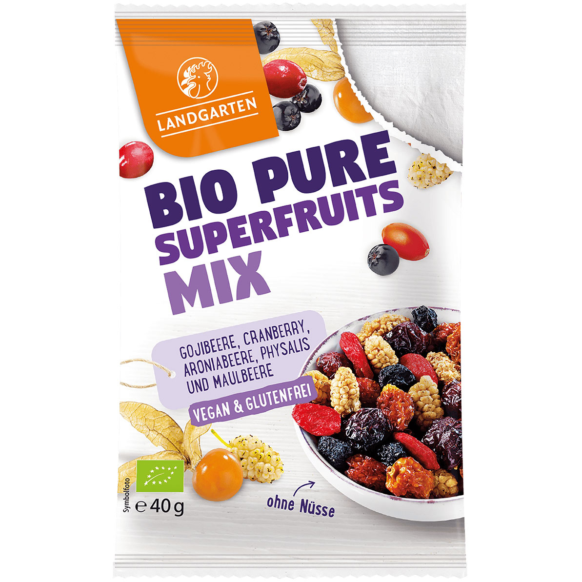 Bio Superfruits-Mix perfekt fürs Müsli 5 Grössen Made in Europe