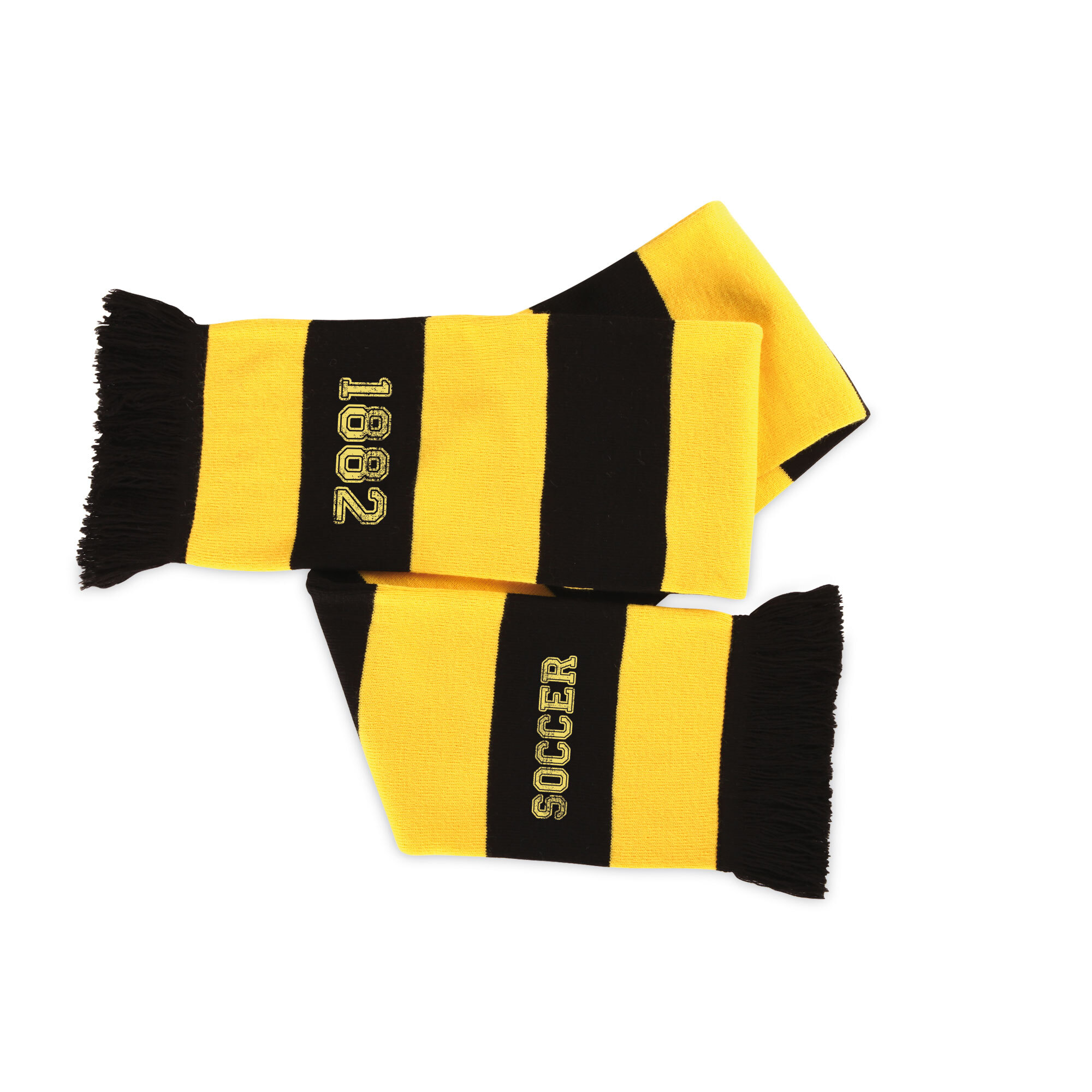 Foulard de supporter avec tissage jacquard 140 x 20 cm Made in Turkey