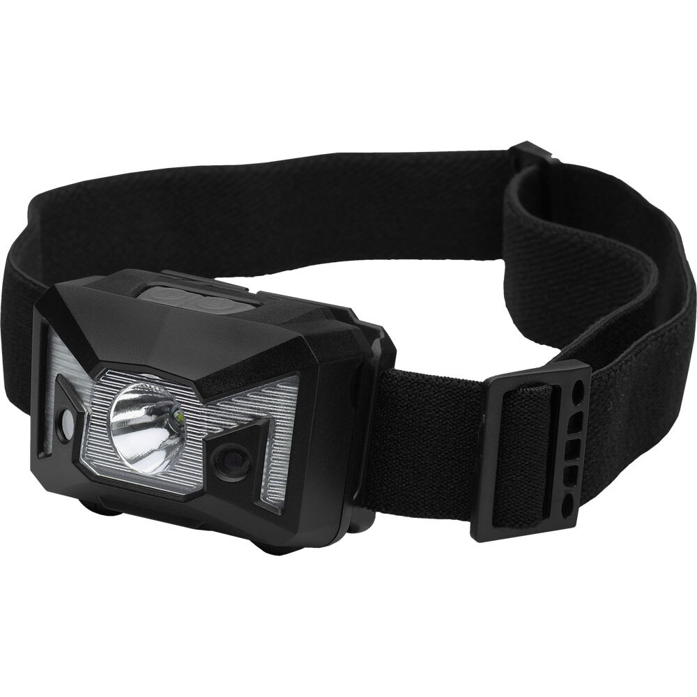 SMD- und LED-Stirnlampe mit Sensorfunktion zum Ein- und Ausschalten 1'200 mAh IP65