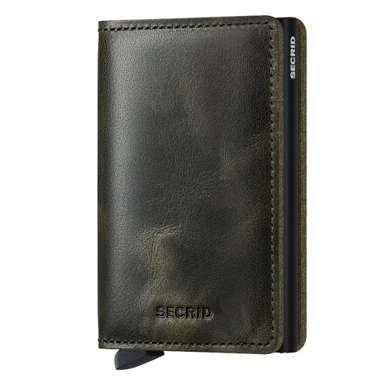 Secrid Slimwallet Vintage RFID protection for up to 12 cards Made in Europe