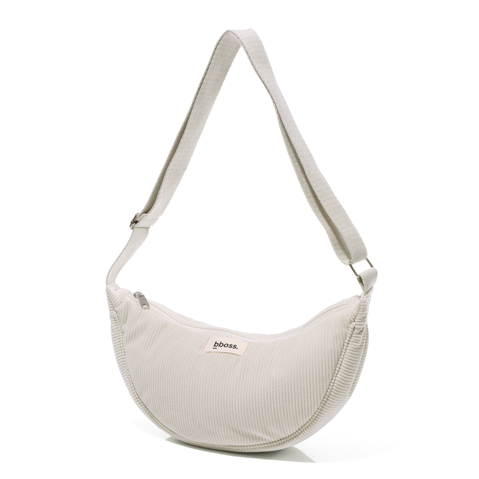 Sac crossbody en velours côtelé polyester 31 x 17 x 10 cm