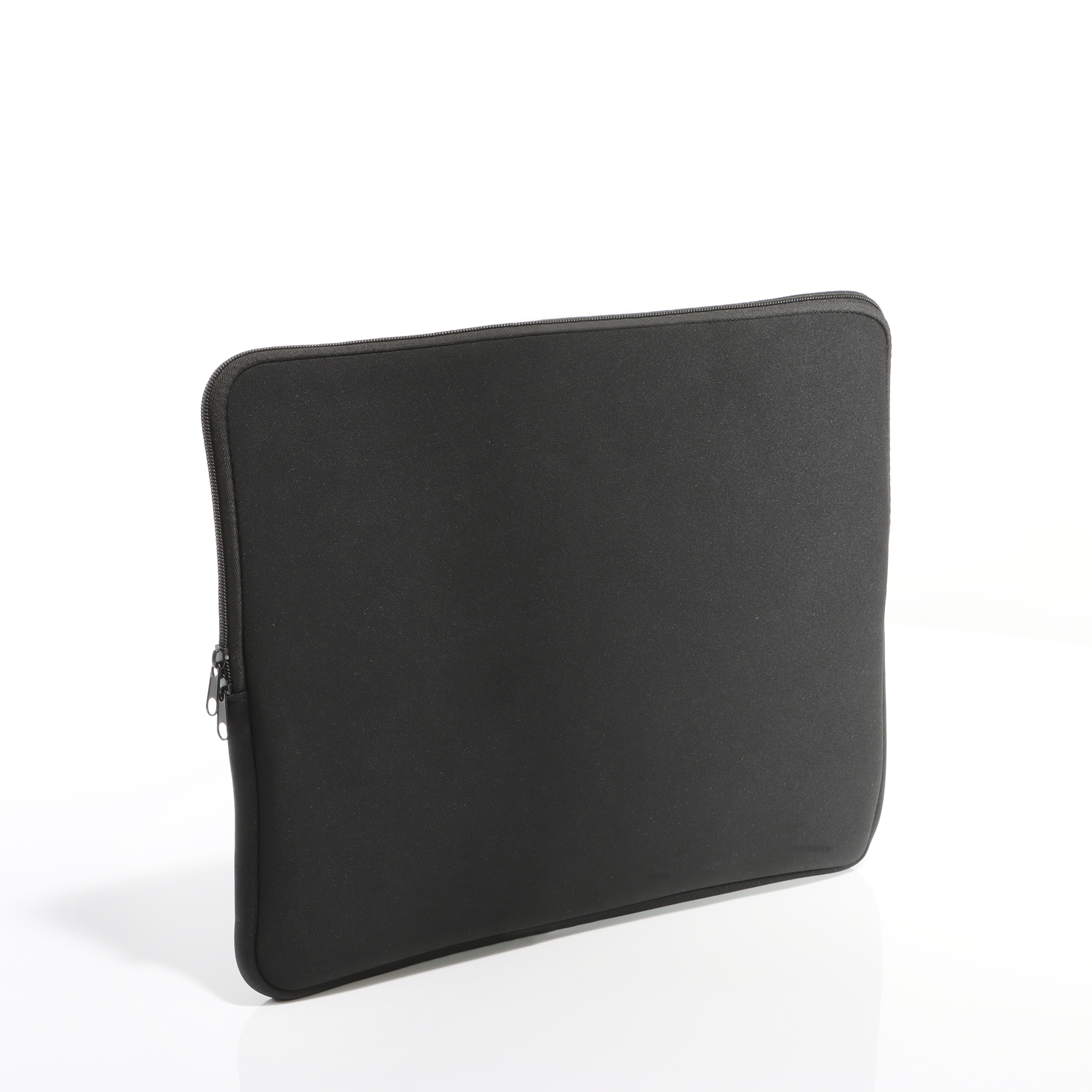 Neoprene laptop sleeve with zipper for devices up to 15 inches