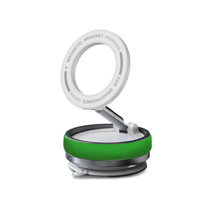 Support pour smartphone MagCar en plastique/silicone avec ventouse