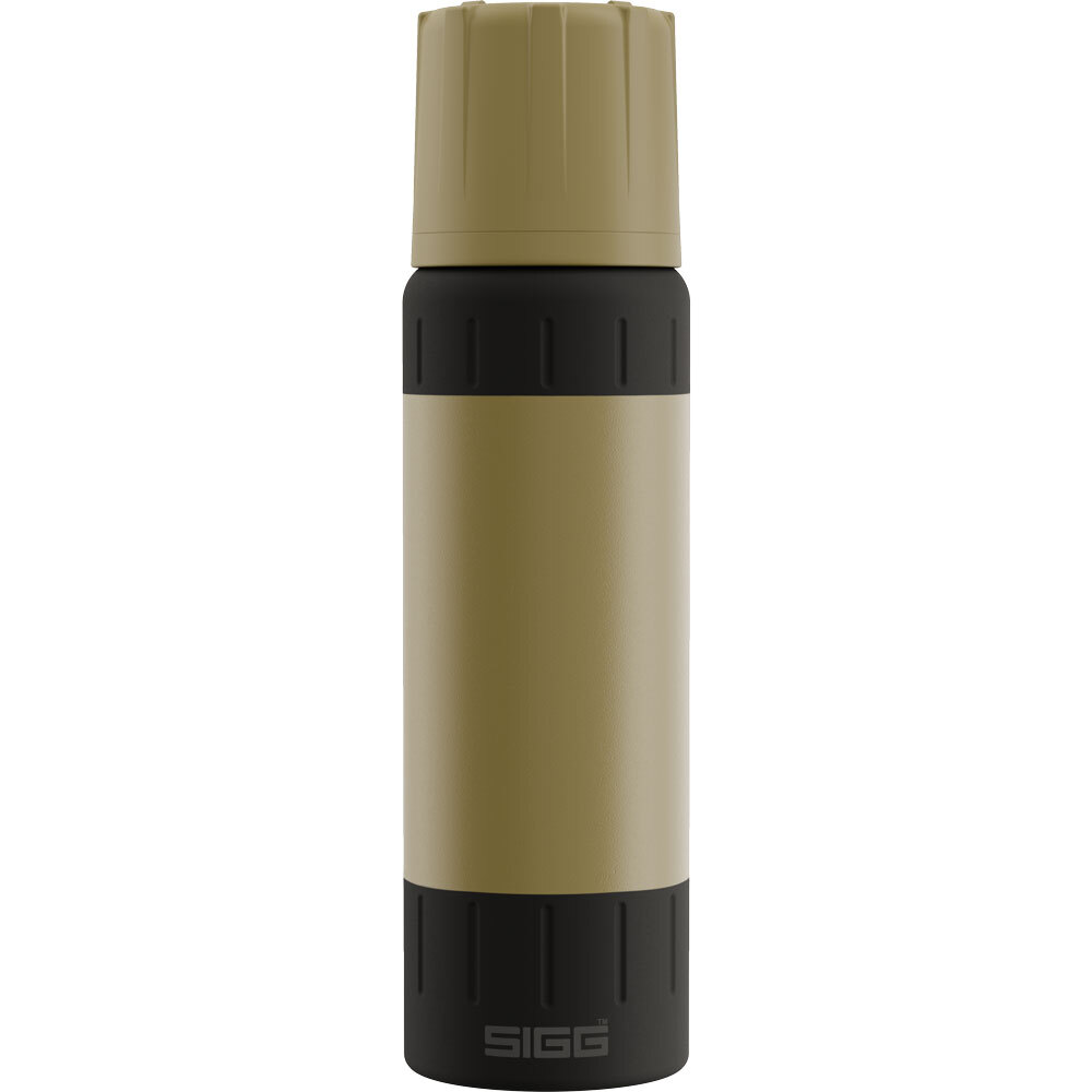 SIGG Alpine Star Isolierflasche mit Becher 0,75 l aus recyceltem Edelstahl