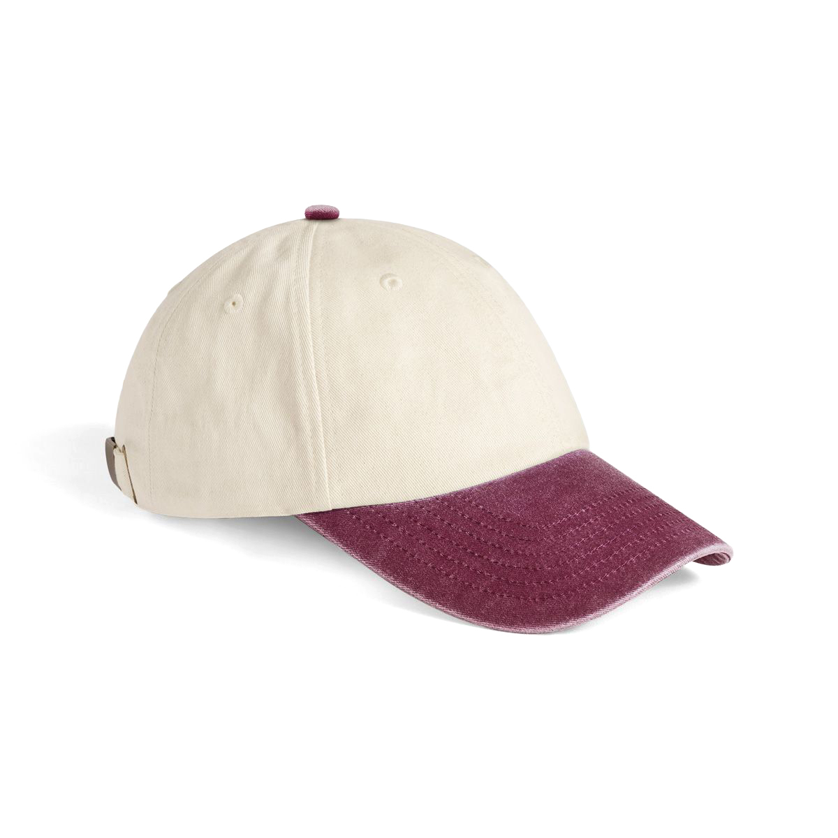 Beechfield Vintage washed Baseballcap 6 Panels aus Baumwolle