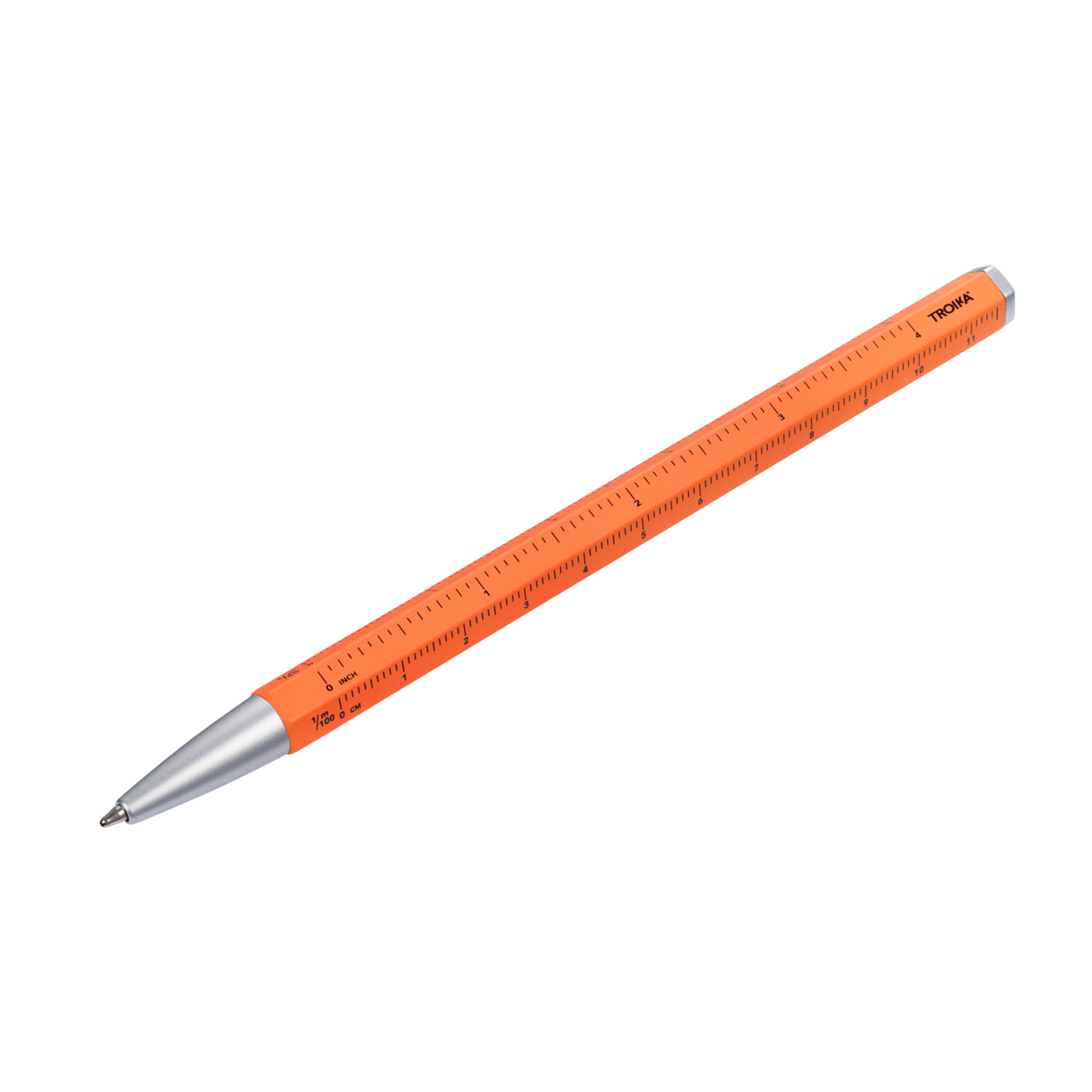 TROIKA® Multi-Ballpoint Pen, Construction Basic, Black Ink