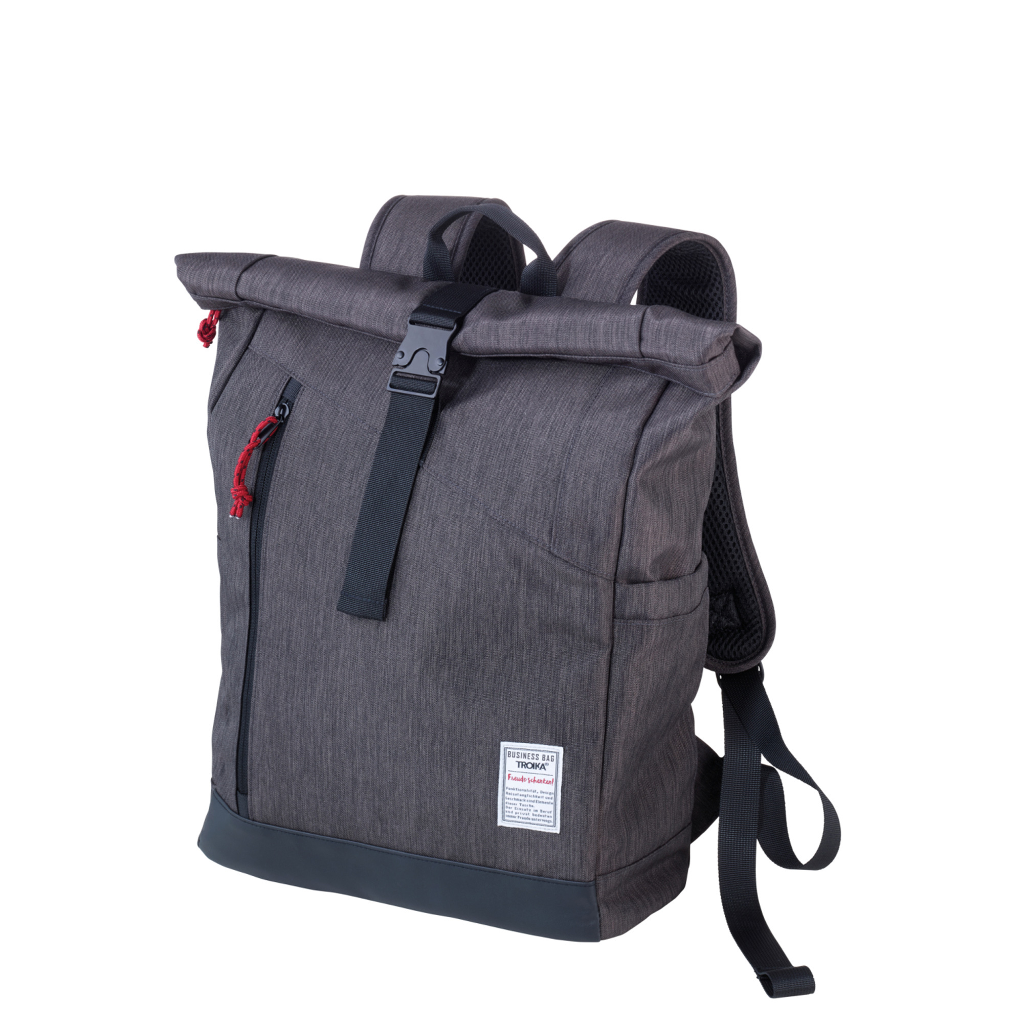 Sac à dos TROIKA® Roll Top Business en polyester, 15 l