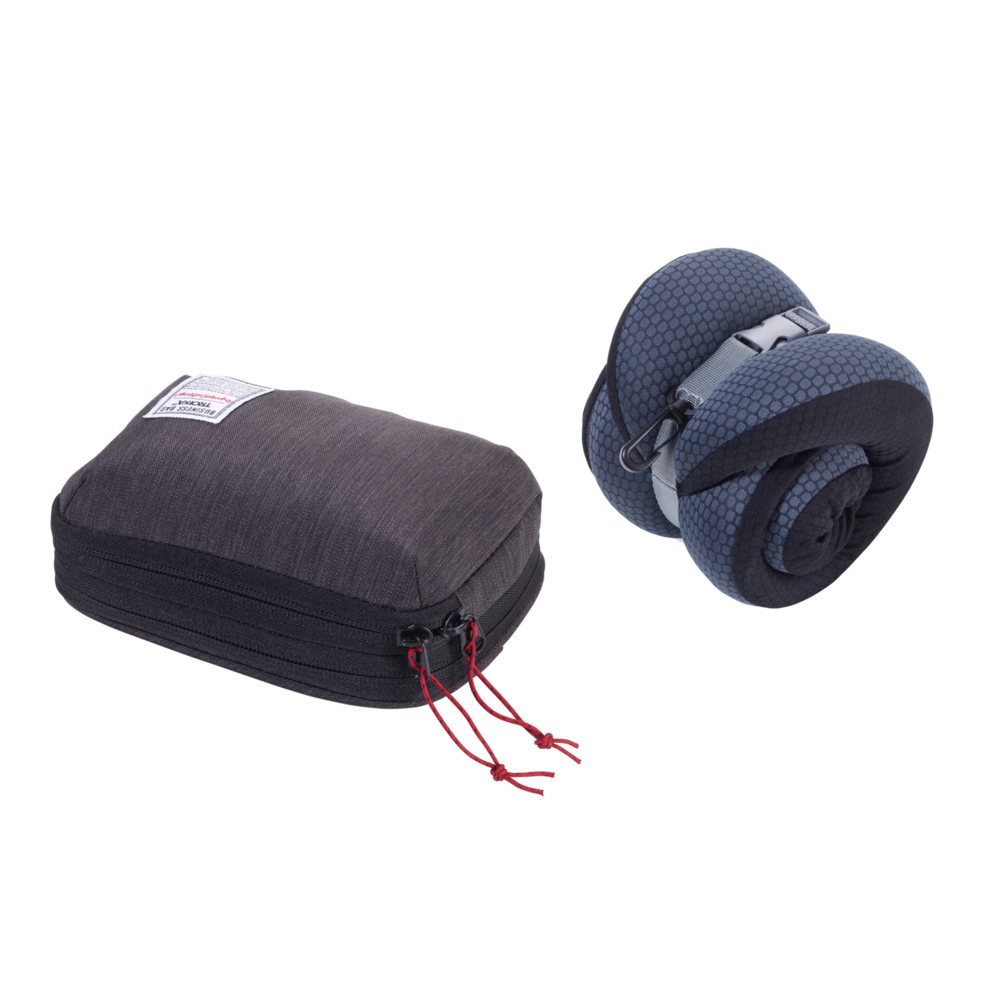 TROIKA® Business Travel Pillow, including a compression bag