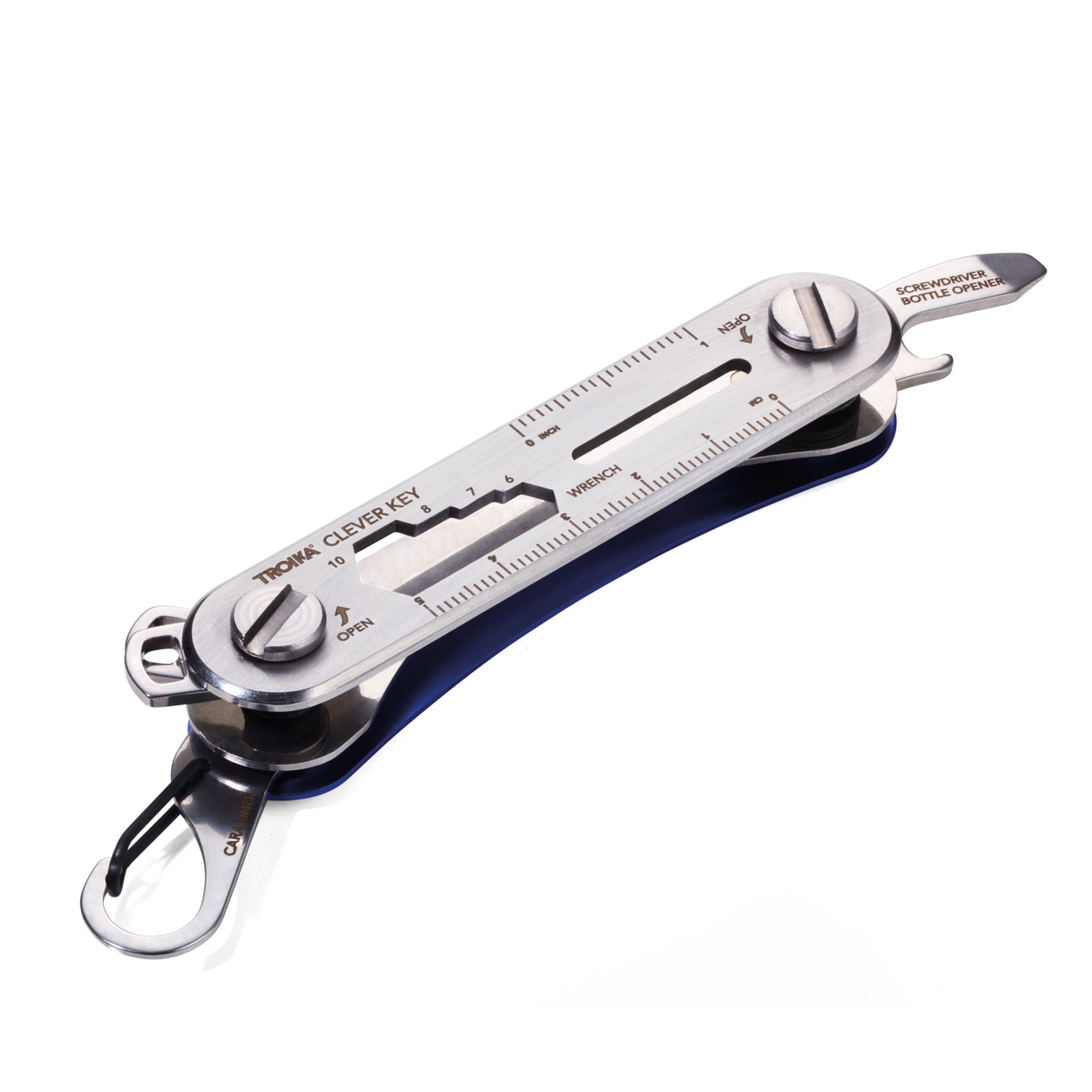 TROIKA® Clever Key Key Organizer with 6 Functions