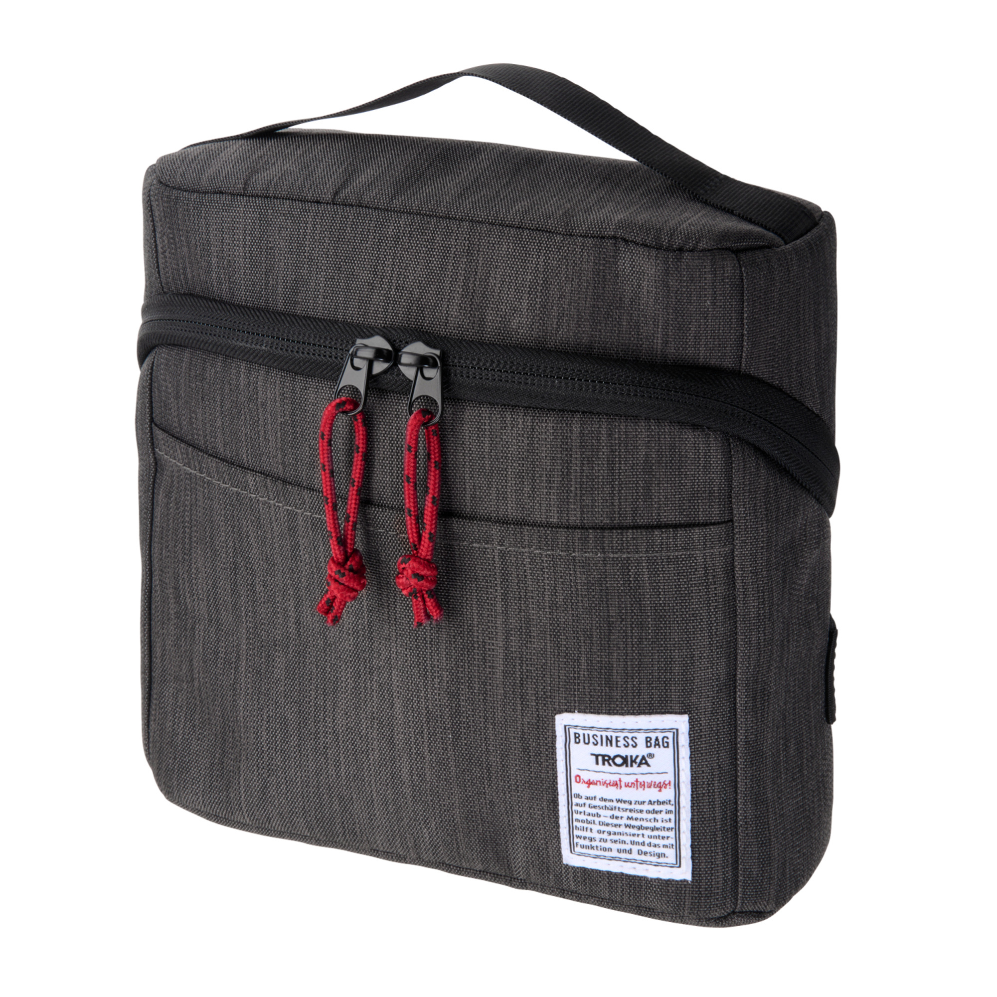 TROIKA® Business Tech 2 GO Cable Bag 20 x 19 x 7 cm 2.6 l
