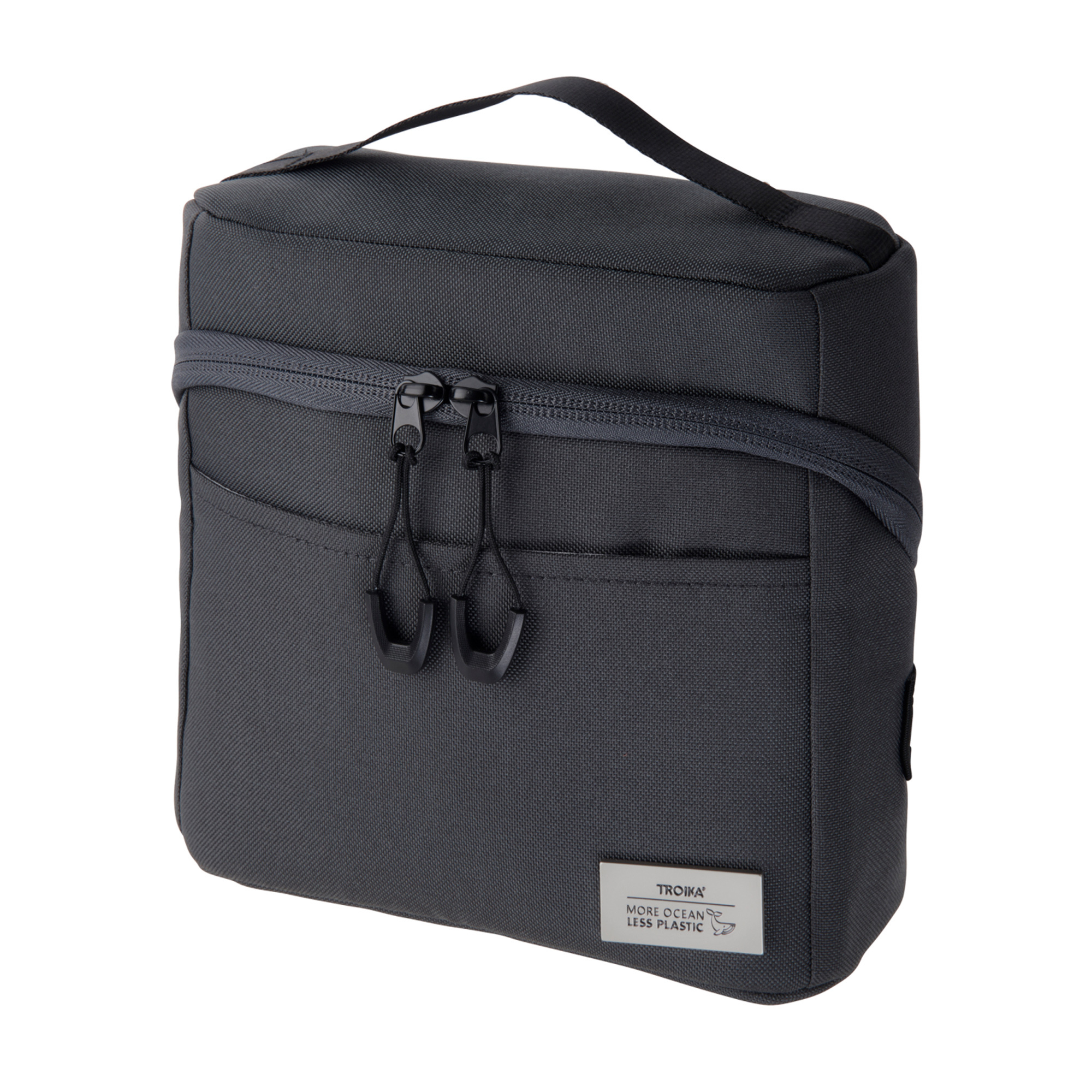 TROIKA® Cable Bag Blue Cycle Tech 2 Go 20 x 19 x 7 cm