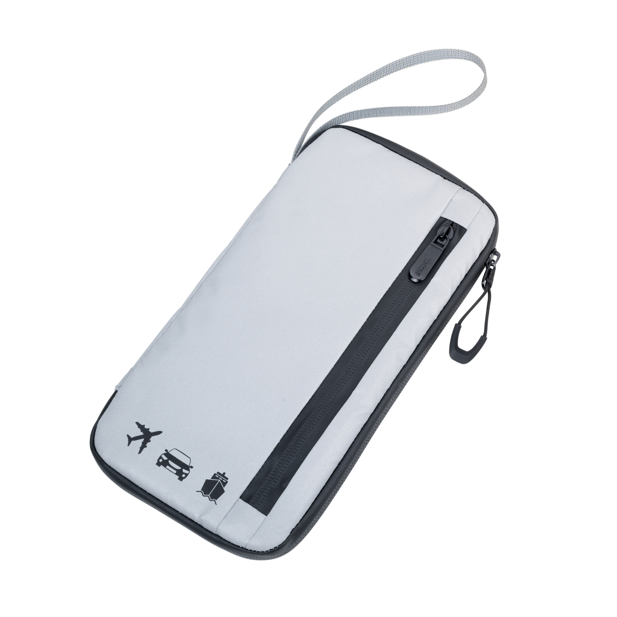 TROIKA® Travel Pouch Reflactive Traveller 26 x 14.7 x 2.7 cm