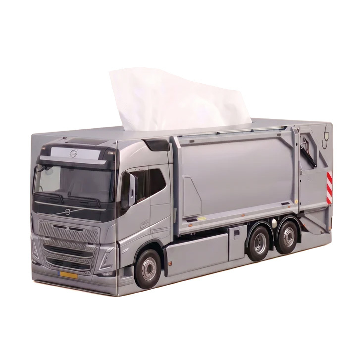 FSC Truck Tissue Box, 50 Count, 2-Ply, Made in Europe