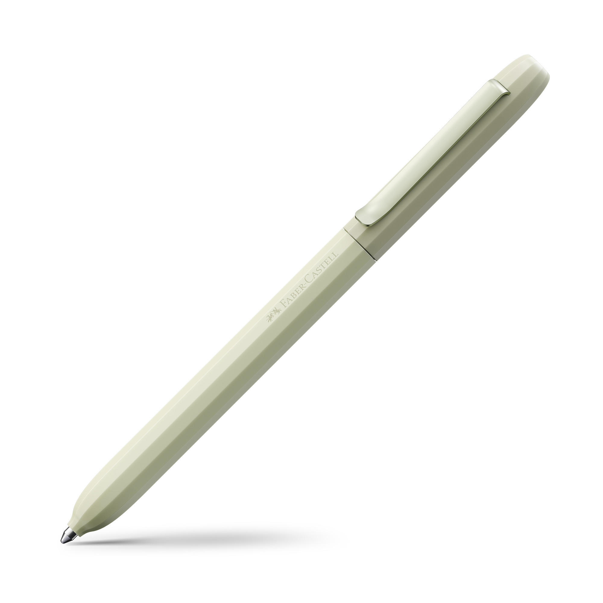 Faber-Castell Avori Ballpoint Pen Made from Recycled Plastic, Blue Ink
