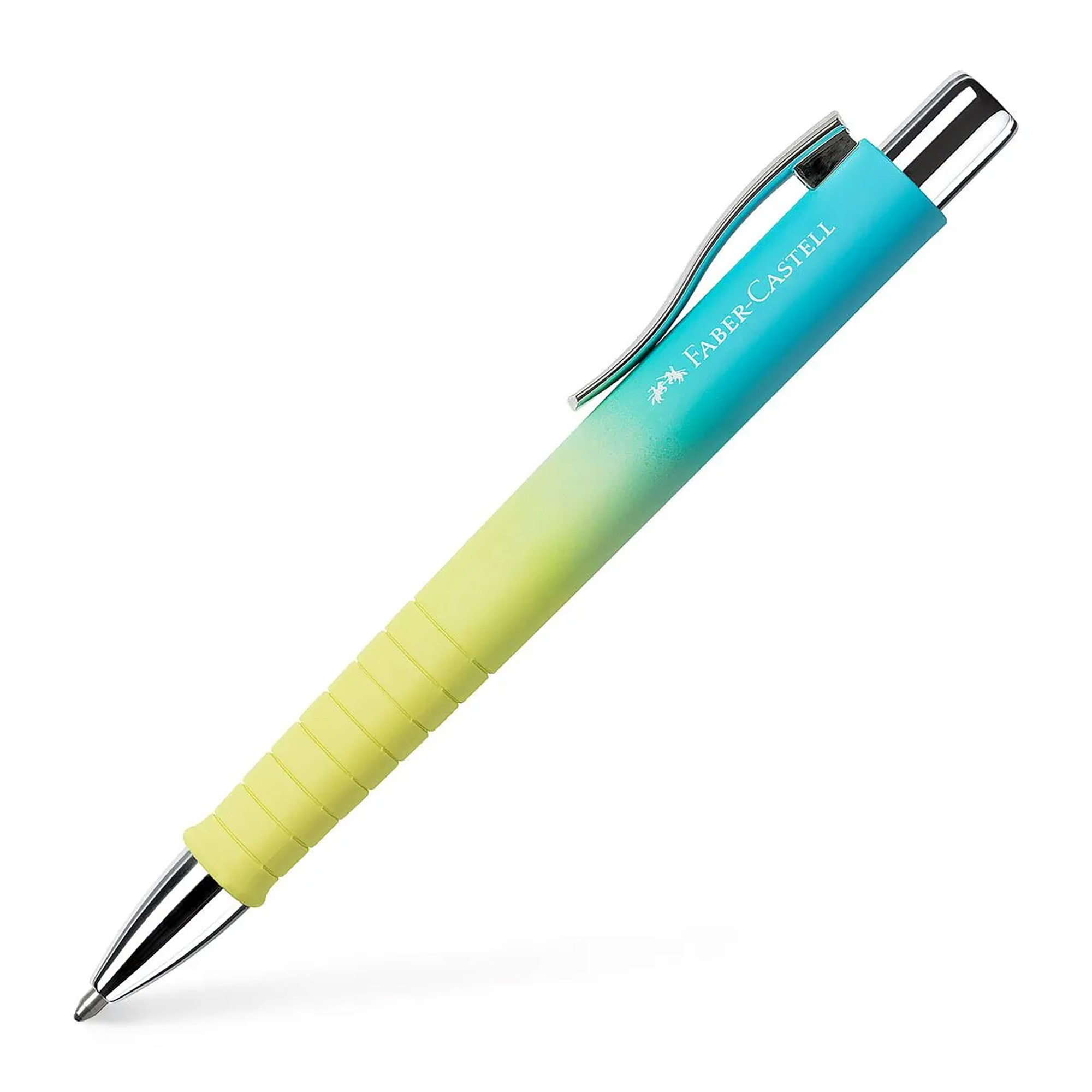 Faber-Castell Poly Ball Urban Summer Edition Ballpoint Pen, Blue Ink