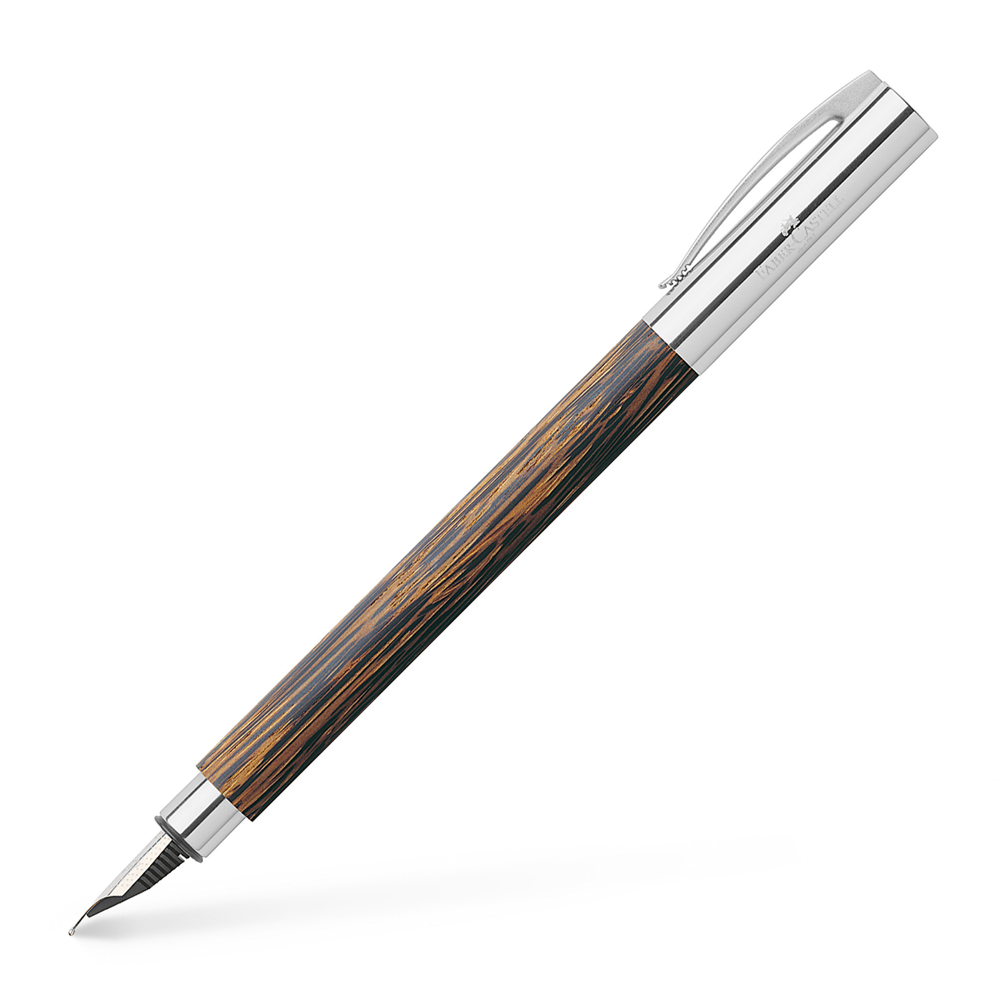 Stylo plume Faber-Castell Ambition en bois, fabriqué en Allemagne