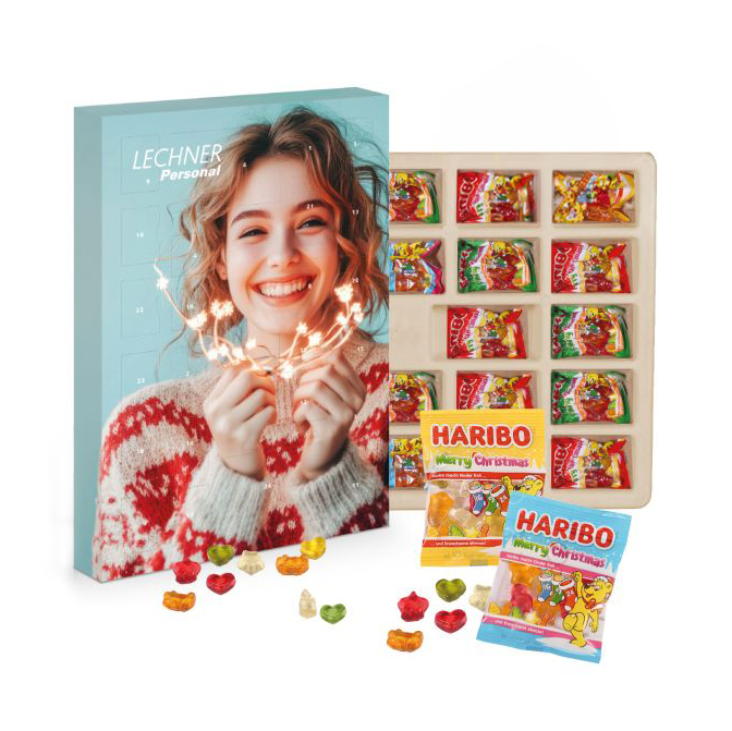 Haribo Christmas Minis Adventskalender FSC Karton