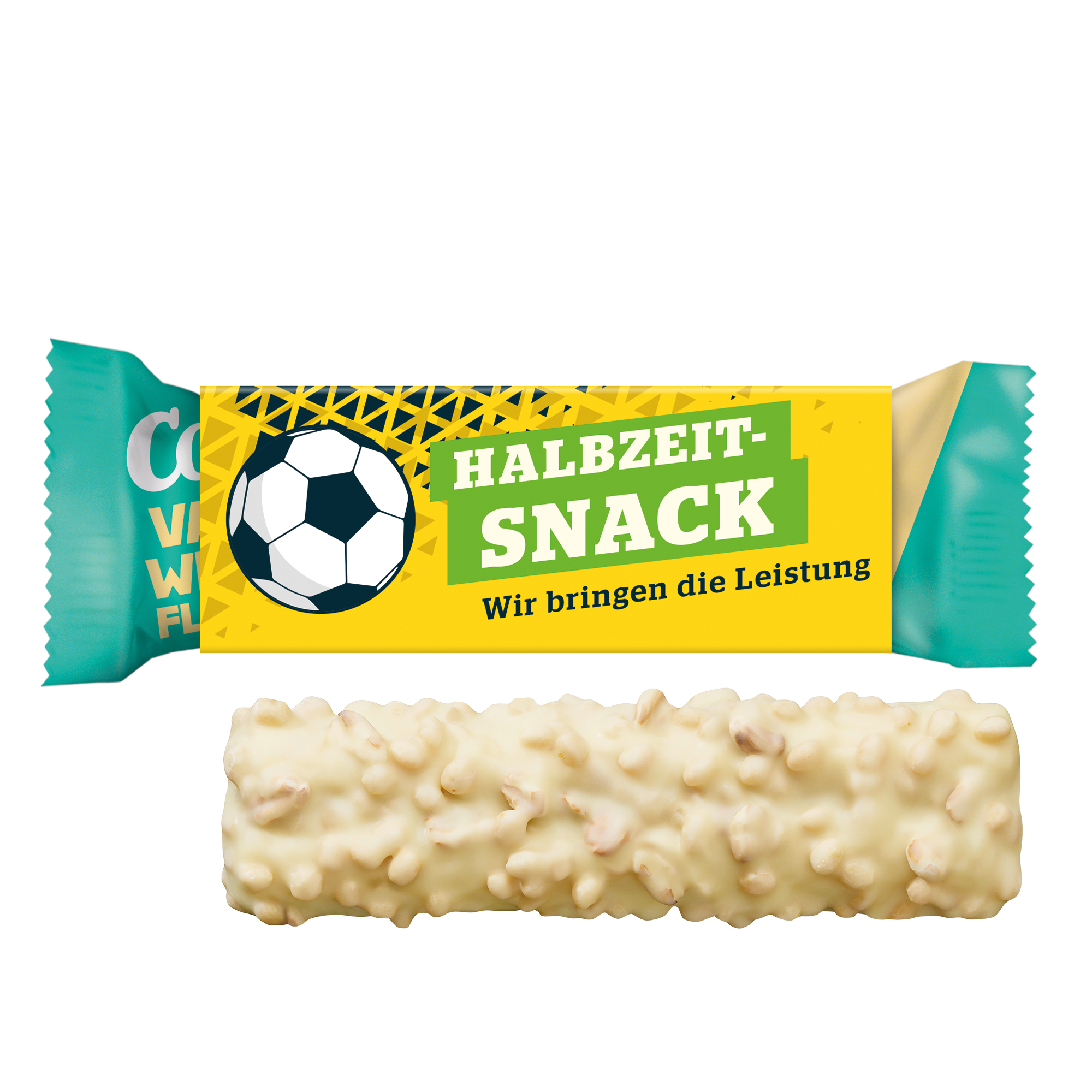 Corny Protein Bar, 45 g, in a customizable slipcase. Made in Germany