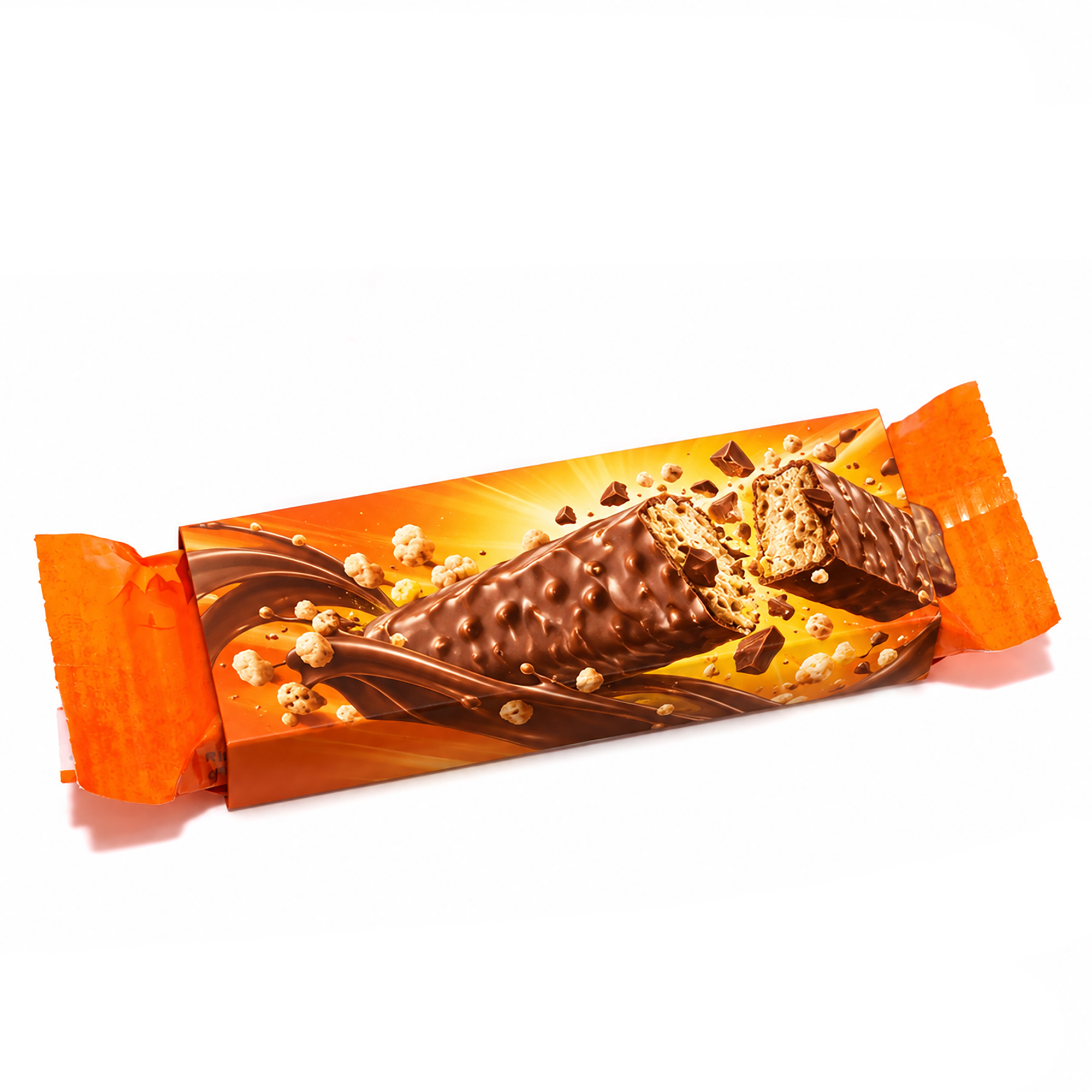 Ovomaltine Choc Ovo Crunchy 20 g with personalized wrapper, Swiss Made