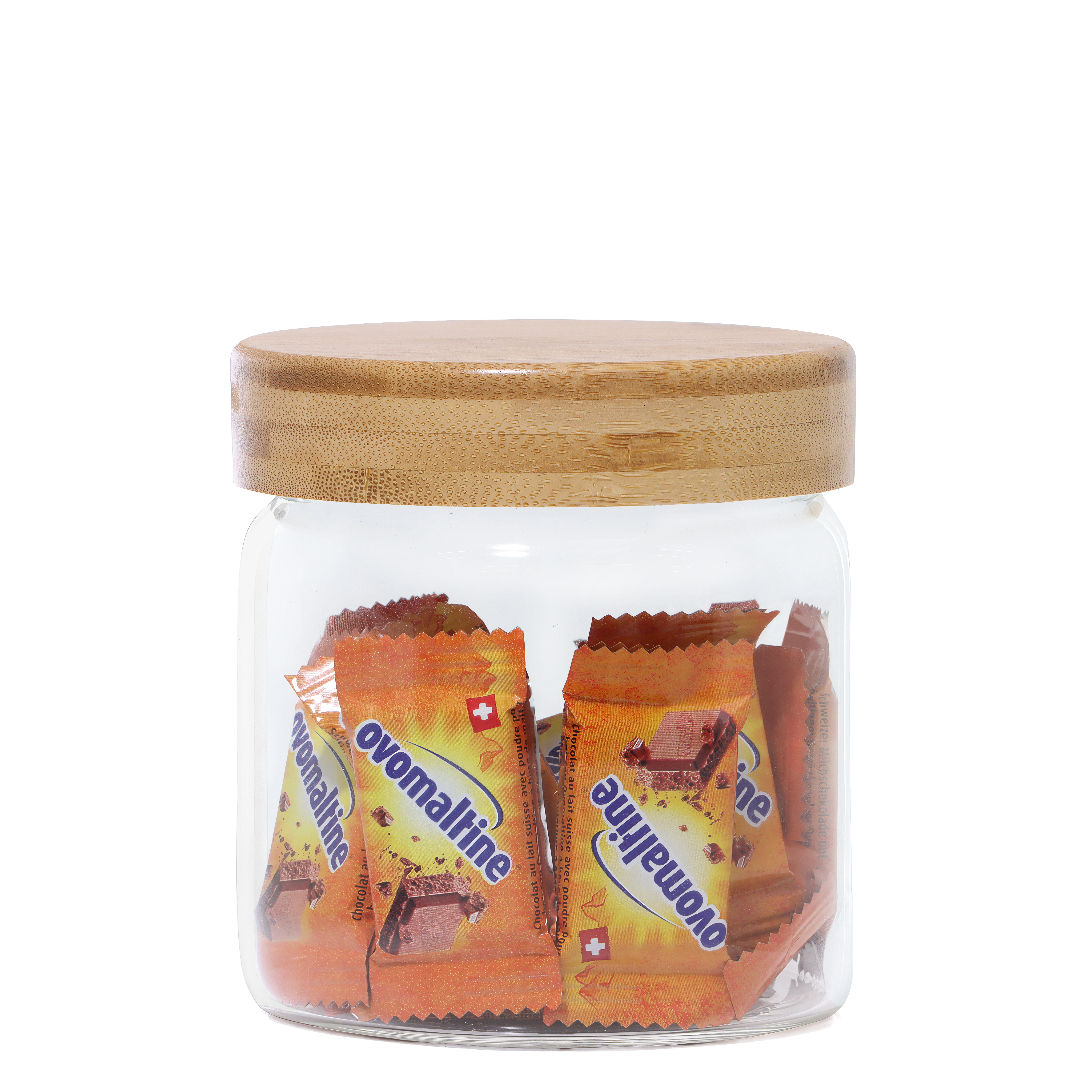 Napolitains Ovomaltine, 180 g, en pot en verre, Swiss Made