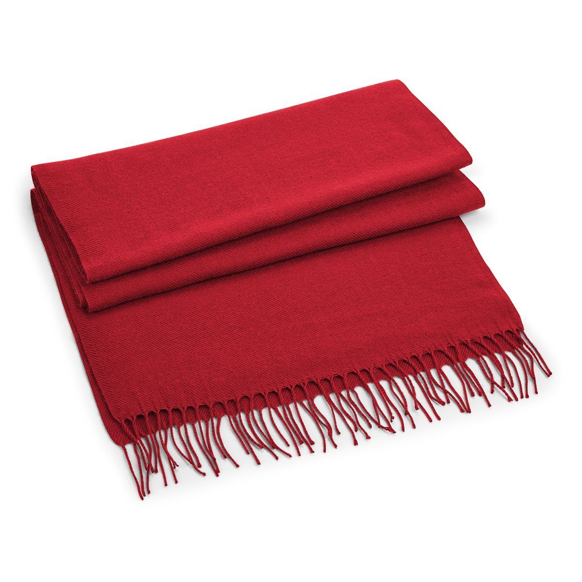 Beechfield Schal mit Fransen Unisex aus 100% Polyacryl 186 x 47 cm