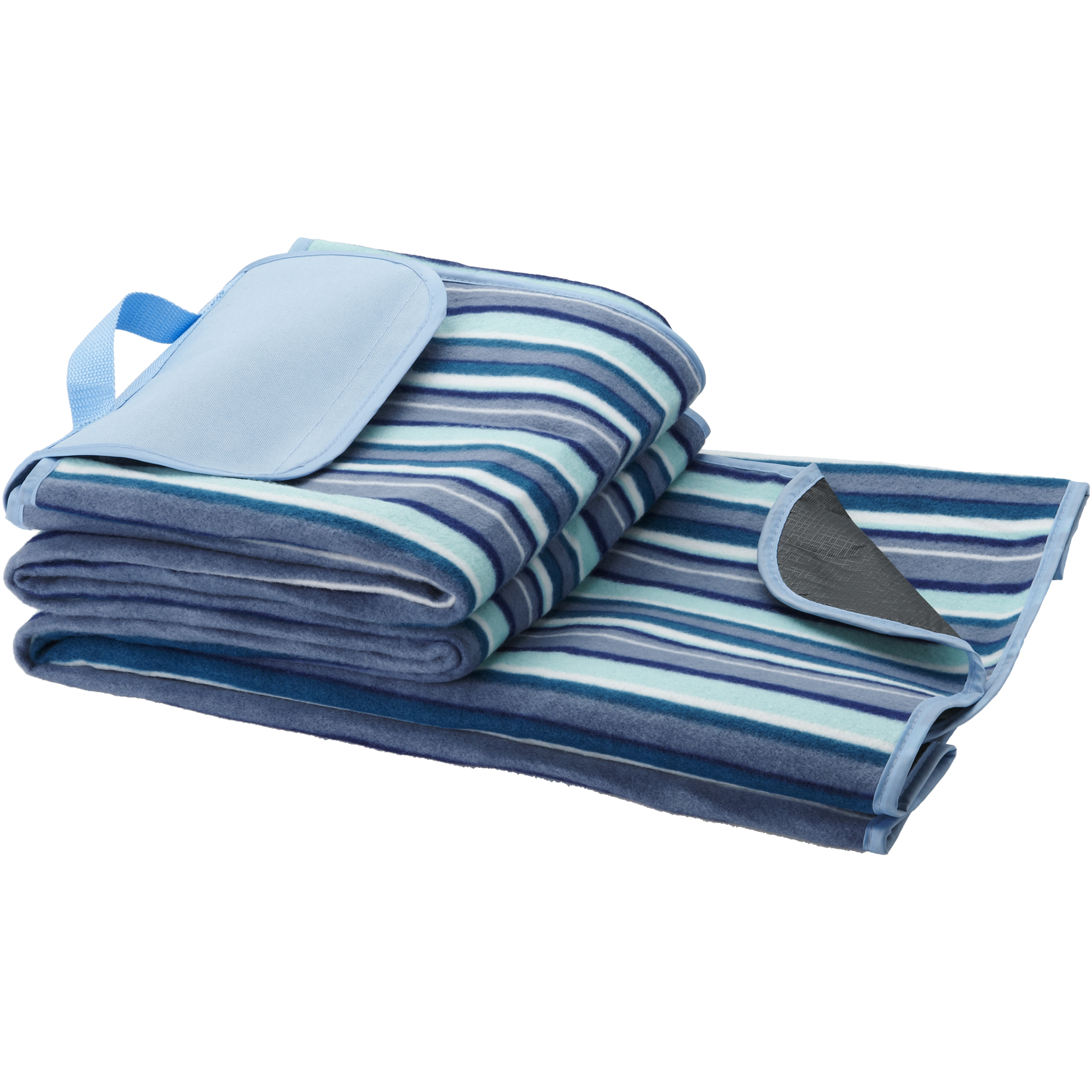Picknickdecke aus Polyester Fleece 145 x 130 cm wasserabweisend