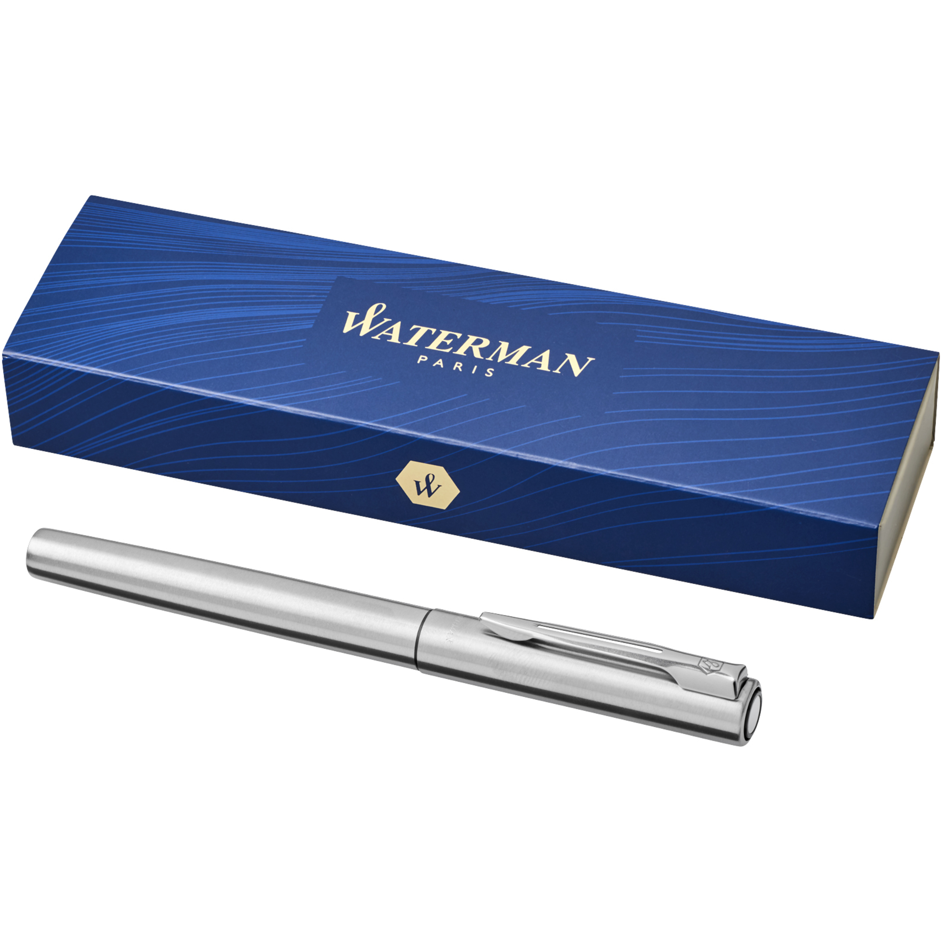 Waterman Graduate metal rollerball pen black writing